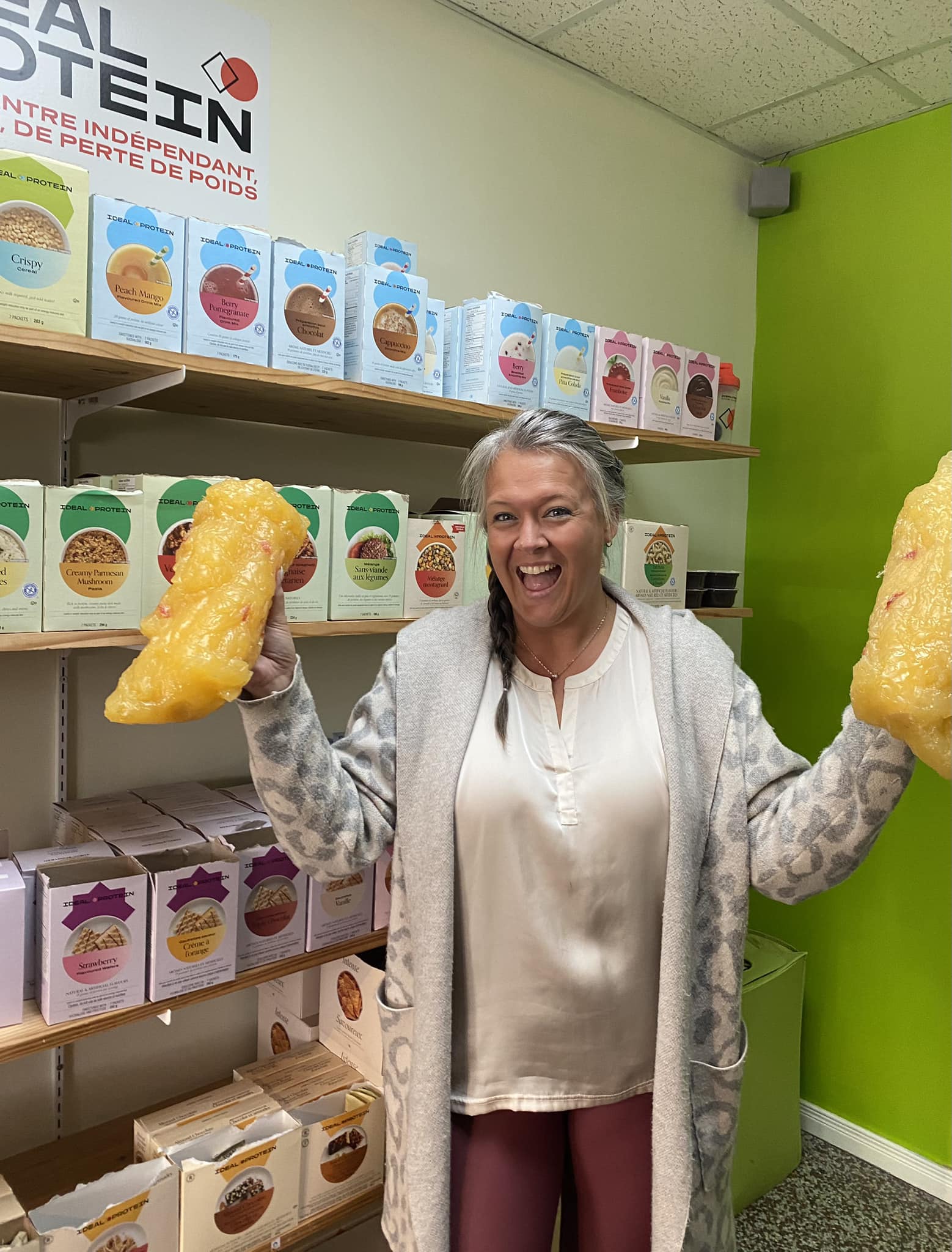 Félicitations Josée Roy pour ta persévérance! 41.4 livres en moins!